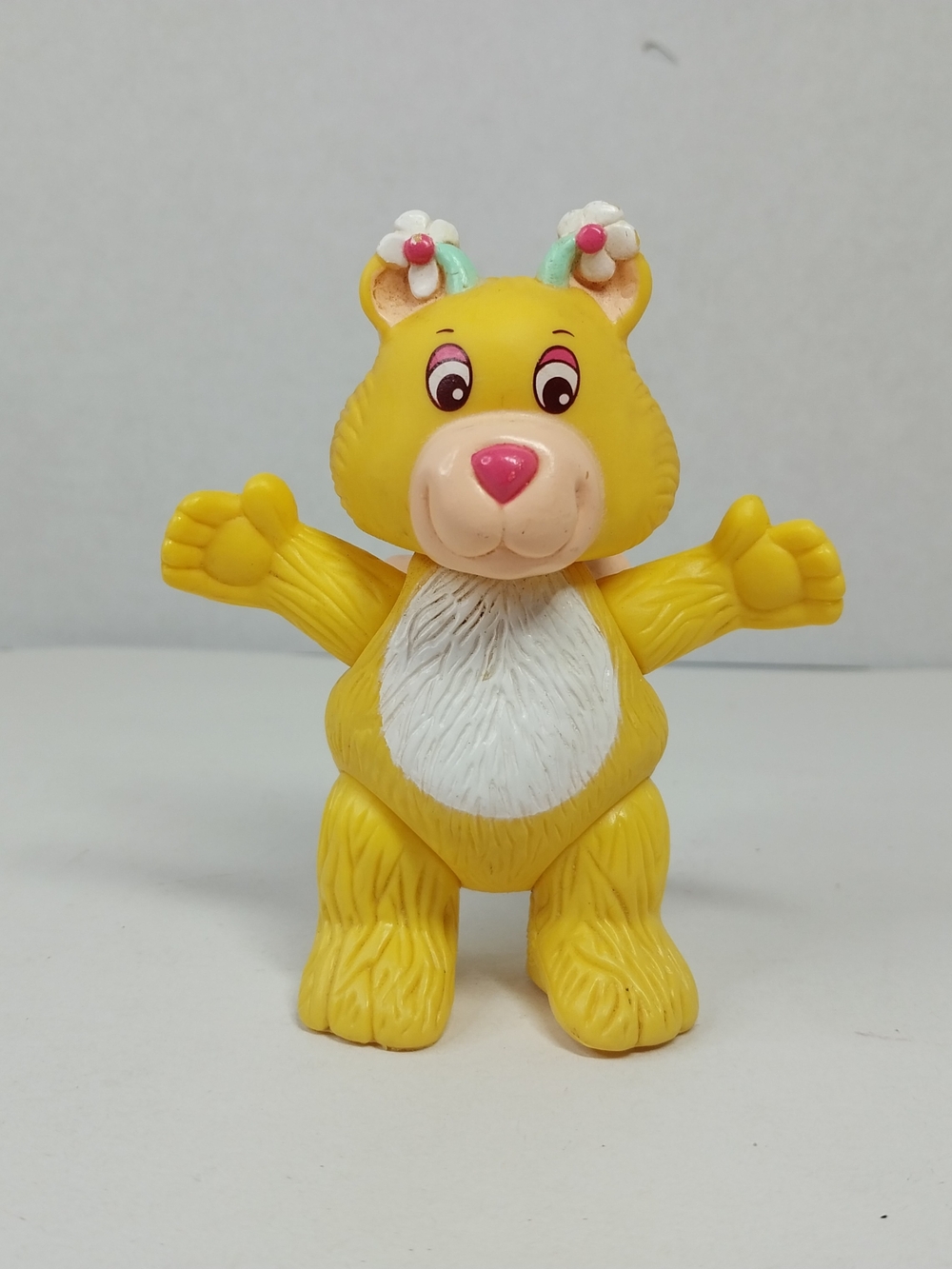 Disney Wuzzles Vintage Butterbear Yellow Bear Wings Action Figure 1985 Hasbro
